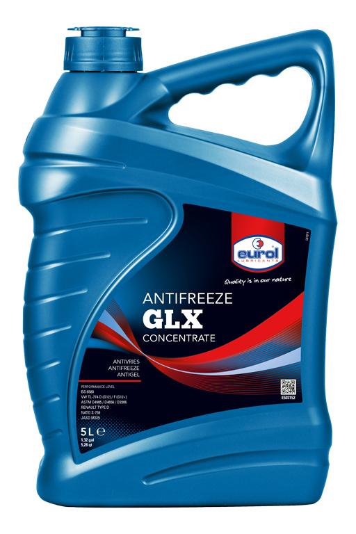 Coolant Eurol Antifreeze GLX G12+ -36°C 5L