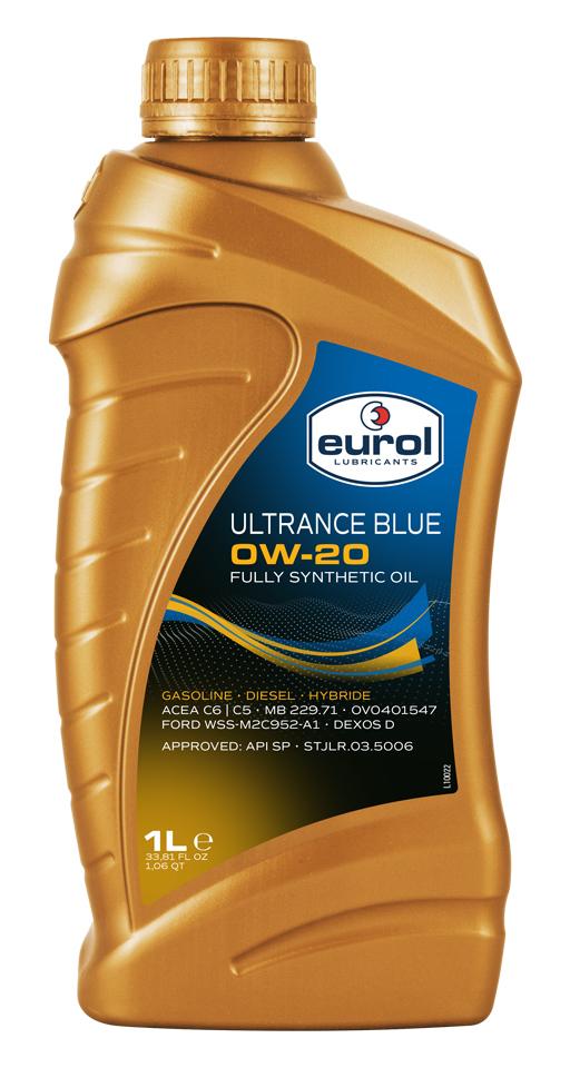 Motor oil Eurol Ultrance BLUE 0W20 C5/ 1L