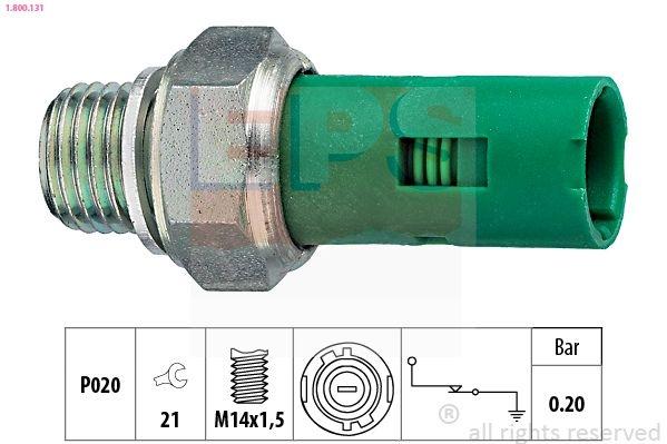 Oil Pressure Switch Made in Italy - OE Equivalent 1..131 EPS Facet