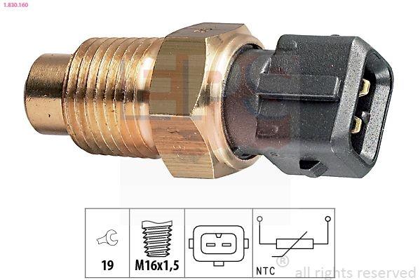 Sensor, coolant temperature Made in Italy - OE Equivalent 1.830.160 EPS Facet