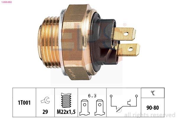 Temperature Switch, radiator fan Made in Italy - OE Equivalent 1..002 EPS Facet