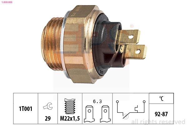 Temperature Switch, radiator fan Made in Italy - OE Equivalent 1..005 EPS Facet