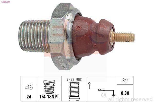 Oil Pressure Switch Made in Italy - OE Equivalent 1..011 EPS Facet