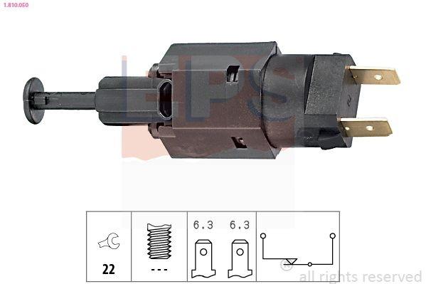 Brake Light Switch Made in Italy - OE Equivalent 1.810.050 EPS Facet