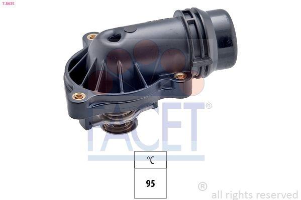 Thermostat, coolant Made in Italy - OE Equivalent 7.8635 Facet