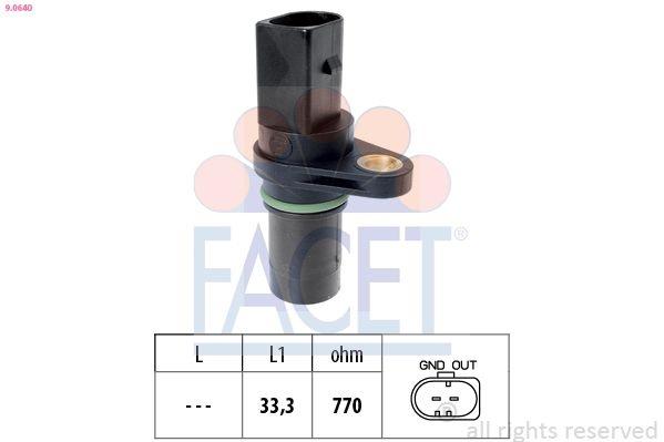 Sensor, crankshaft pulse Made in Italy - OE Equivalent 9.0640 Facet