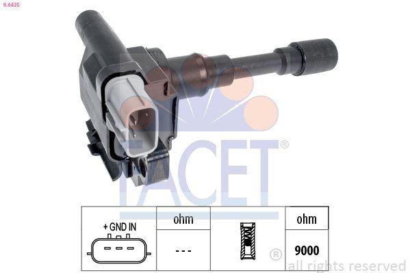 Ignition Coil Made in Italy - OE Equivalent 9.6435 Facet