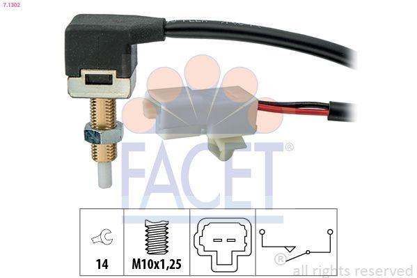 Switch, clutch control (cruise control) Made in Italy - OE Equivalent