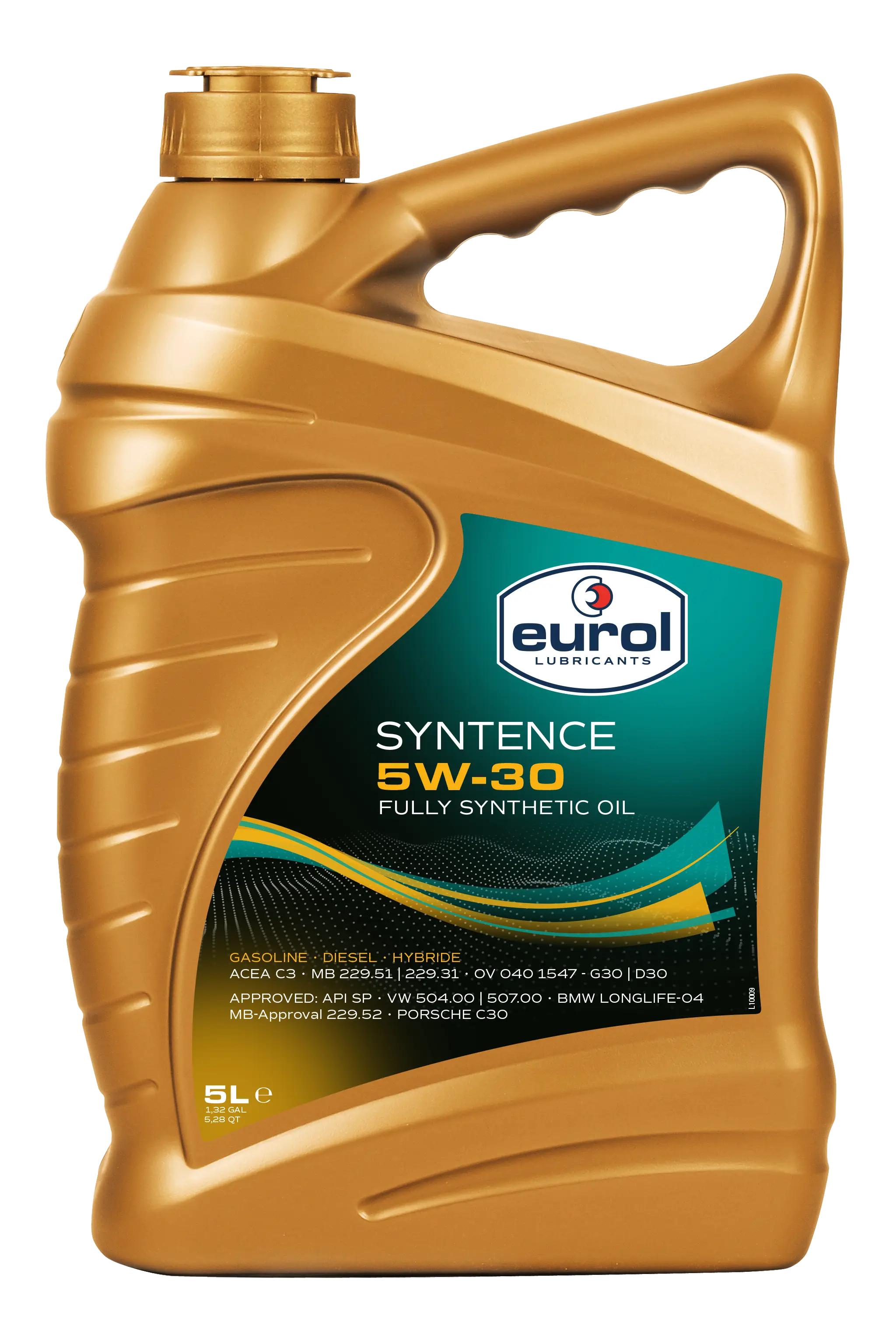 Motor oil Eurol Syntence 5W30 LL C3 5L