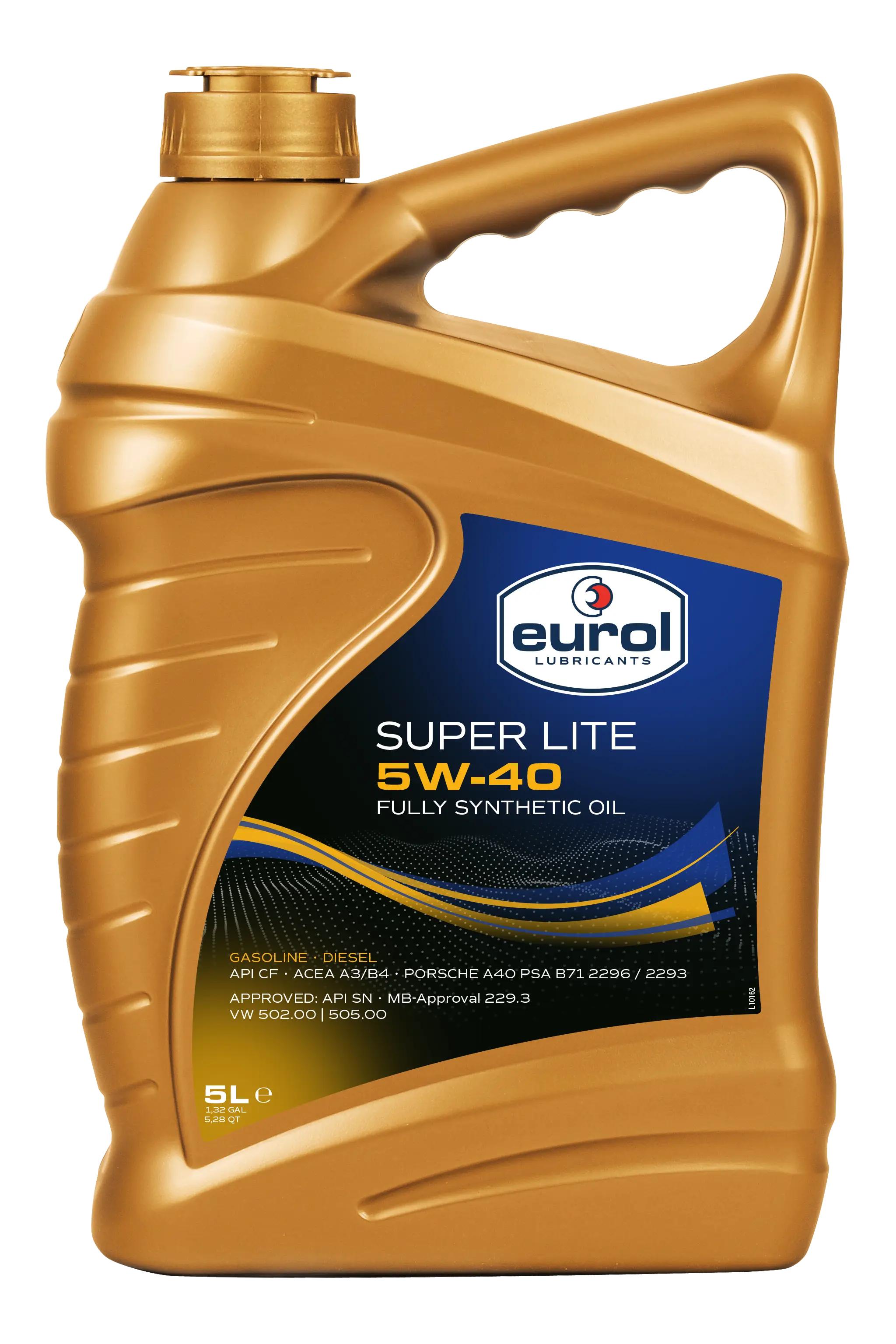 Eurol Super Lite 5W40 /B4 5L engine oil