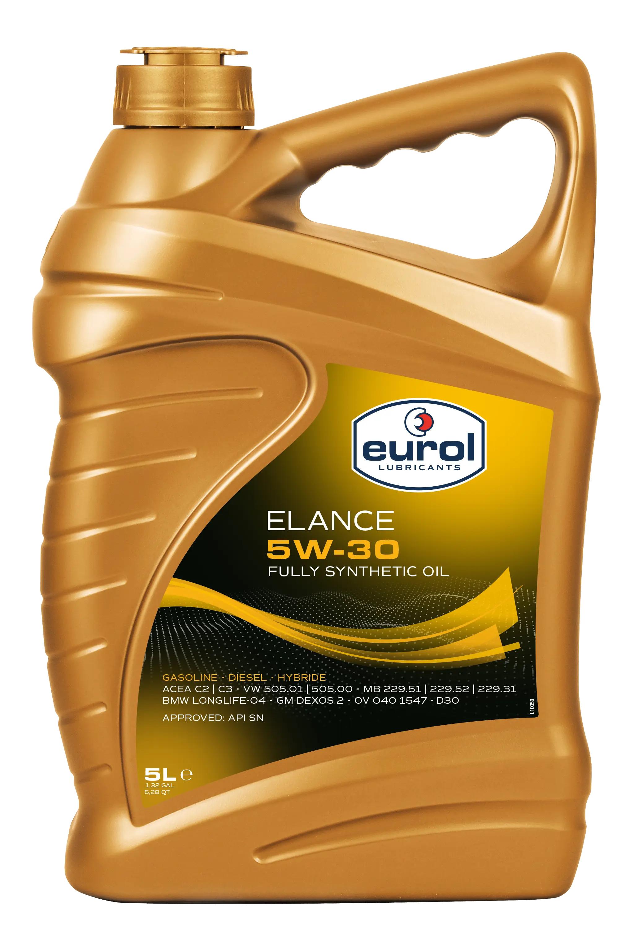 Motor oil Eurol Elance 5W30 /C3 5L