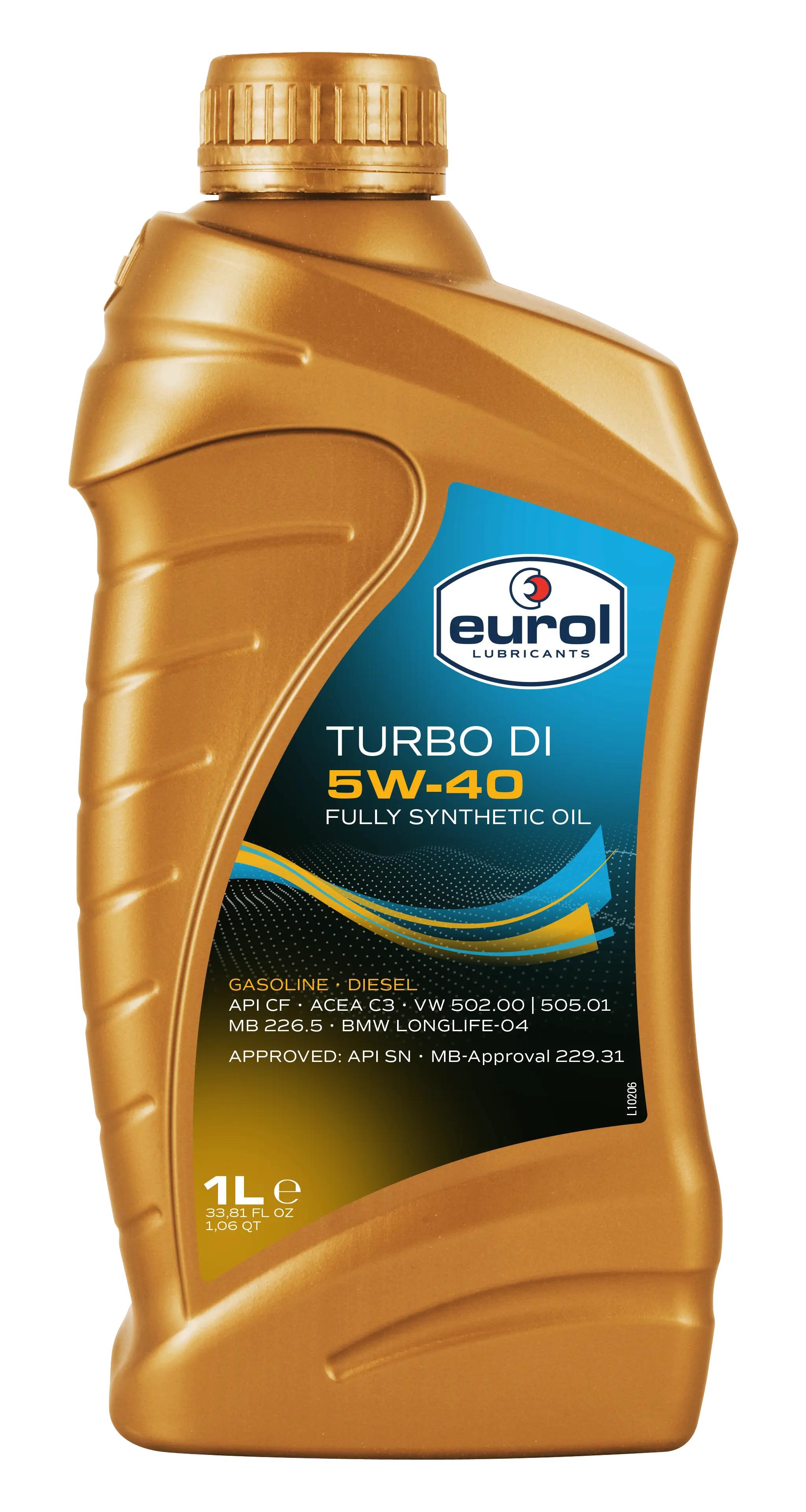 Engine oil Eurol Turbo DI 5W40 C3 1L