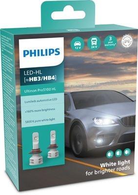 Philips Ultinon Pro5100 LED HB3/HB4