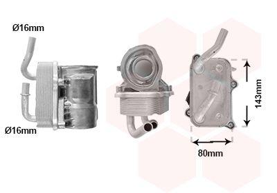 Oil cooler, Engine Oil 30013725 International Radiators