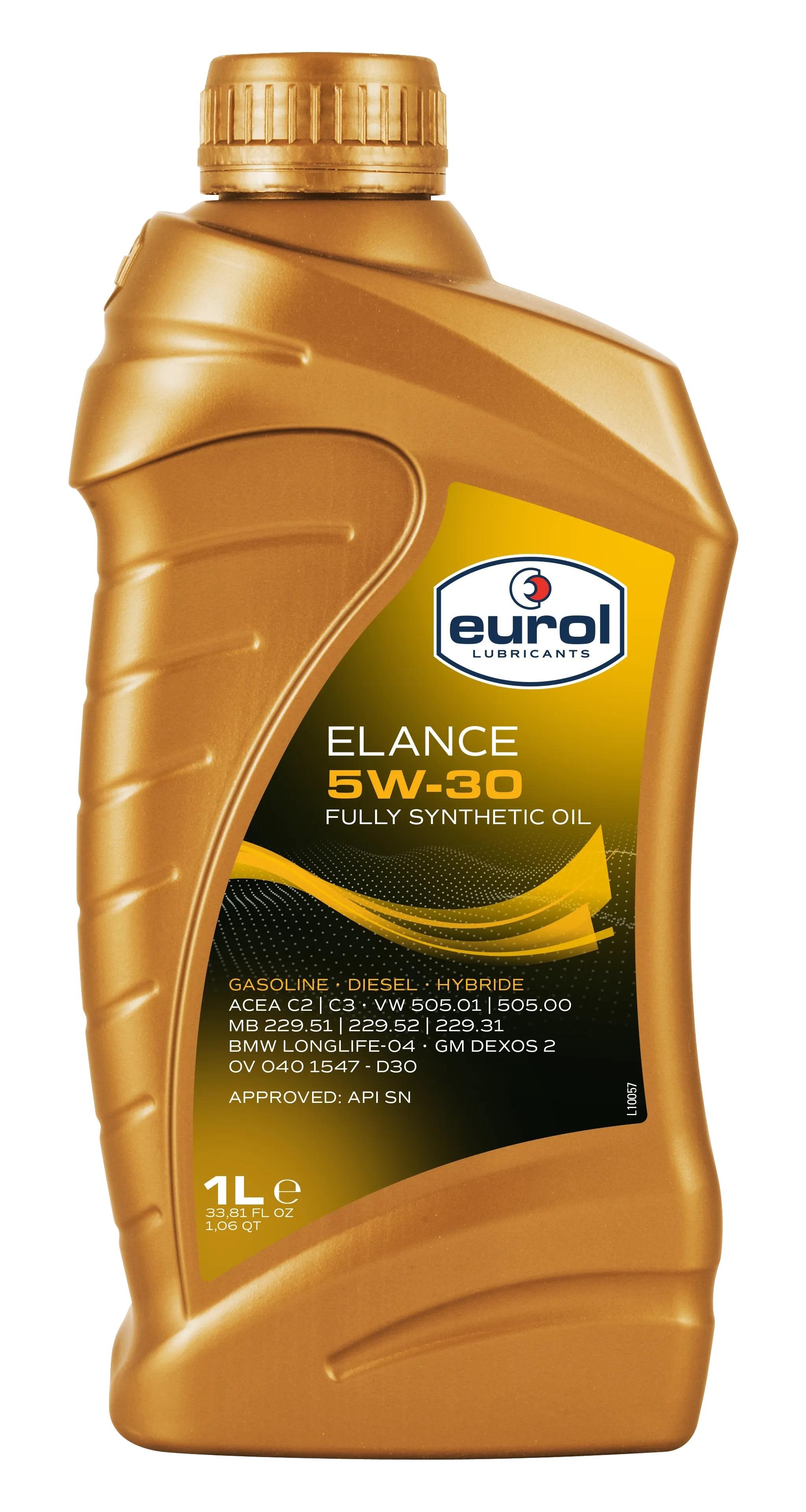 Eurol Elance motor oil 5W30 /C3 1L