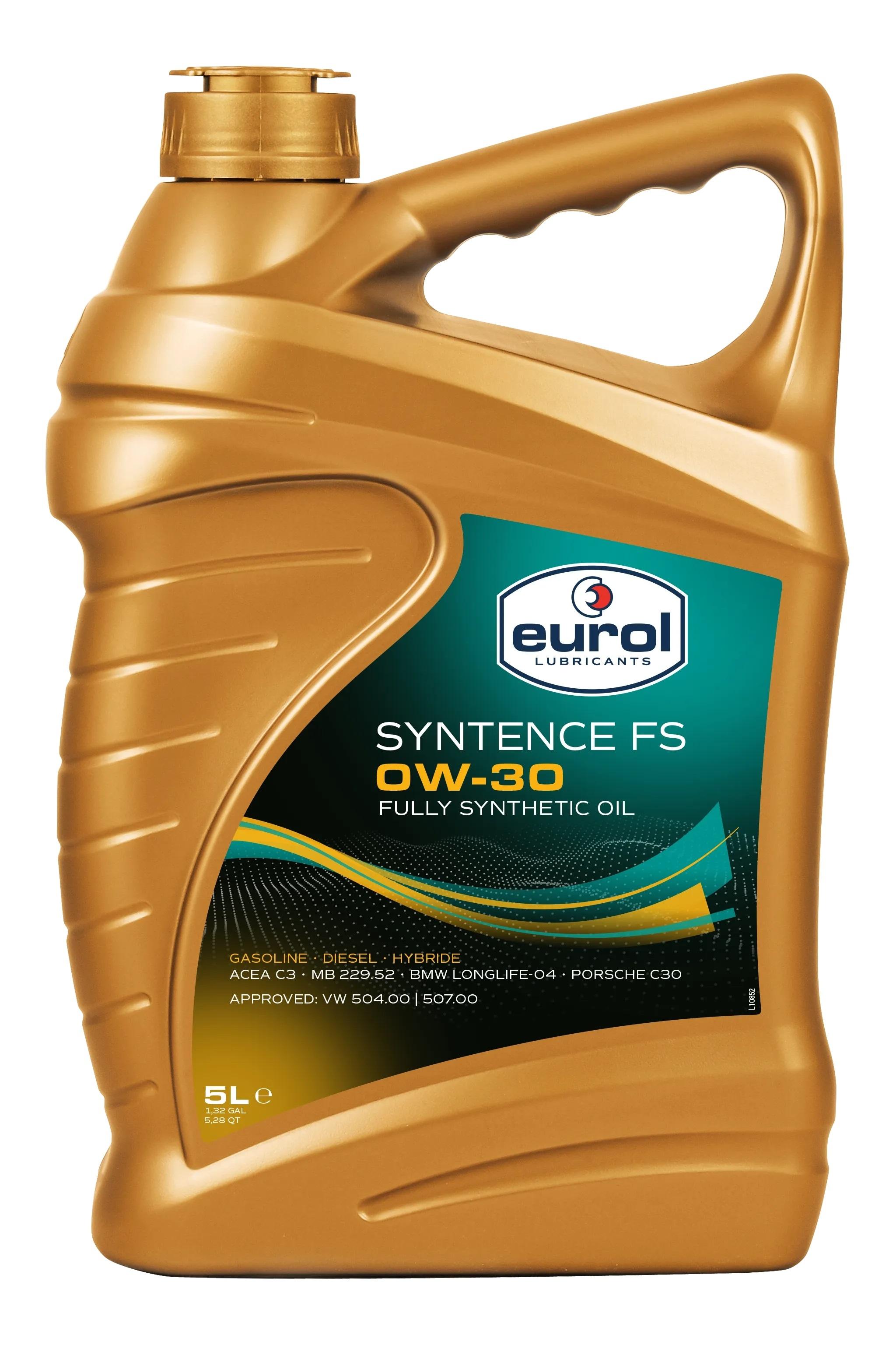 Motor oil Eurol Syntence FS 0W30 C3 5L