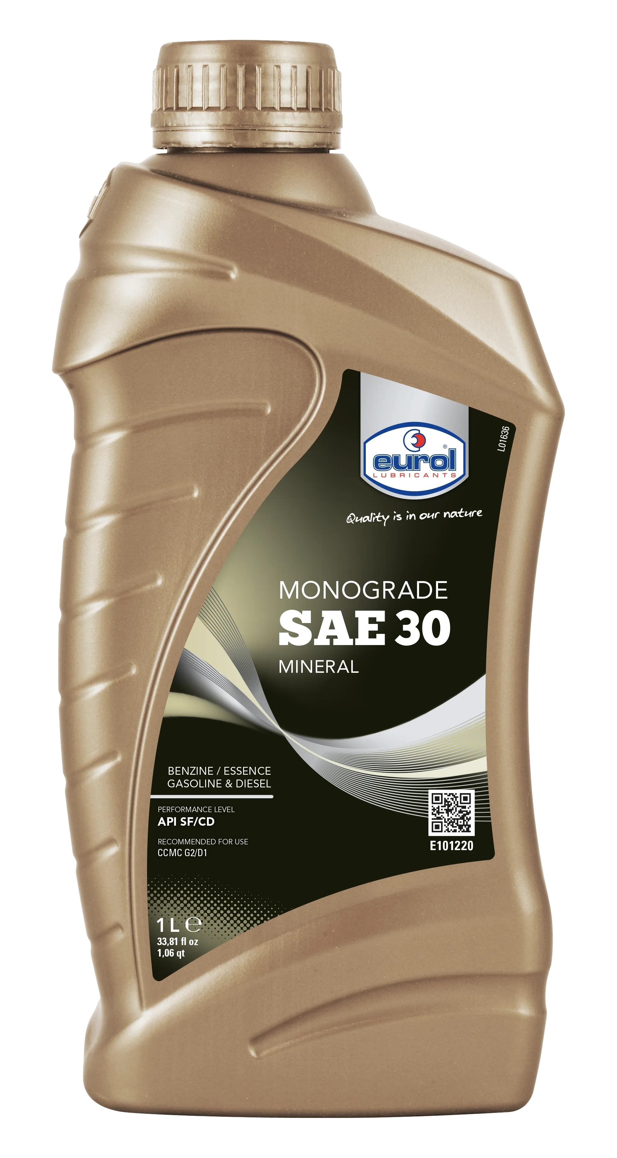 Motor oil Eurol Monograde 30 1L