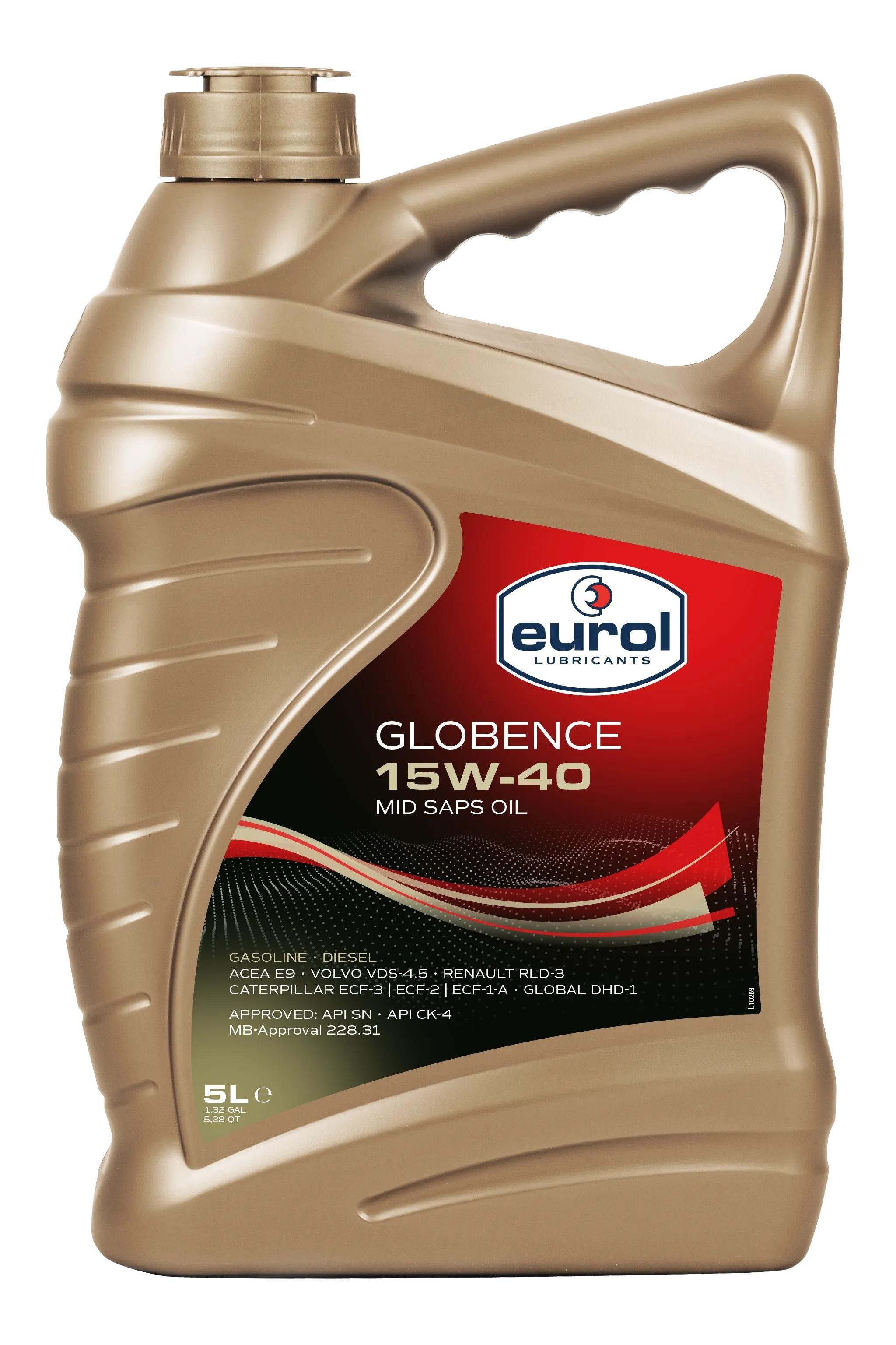 Motor oil Eurol Globence 15W40 E9 5L