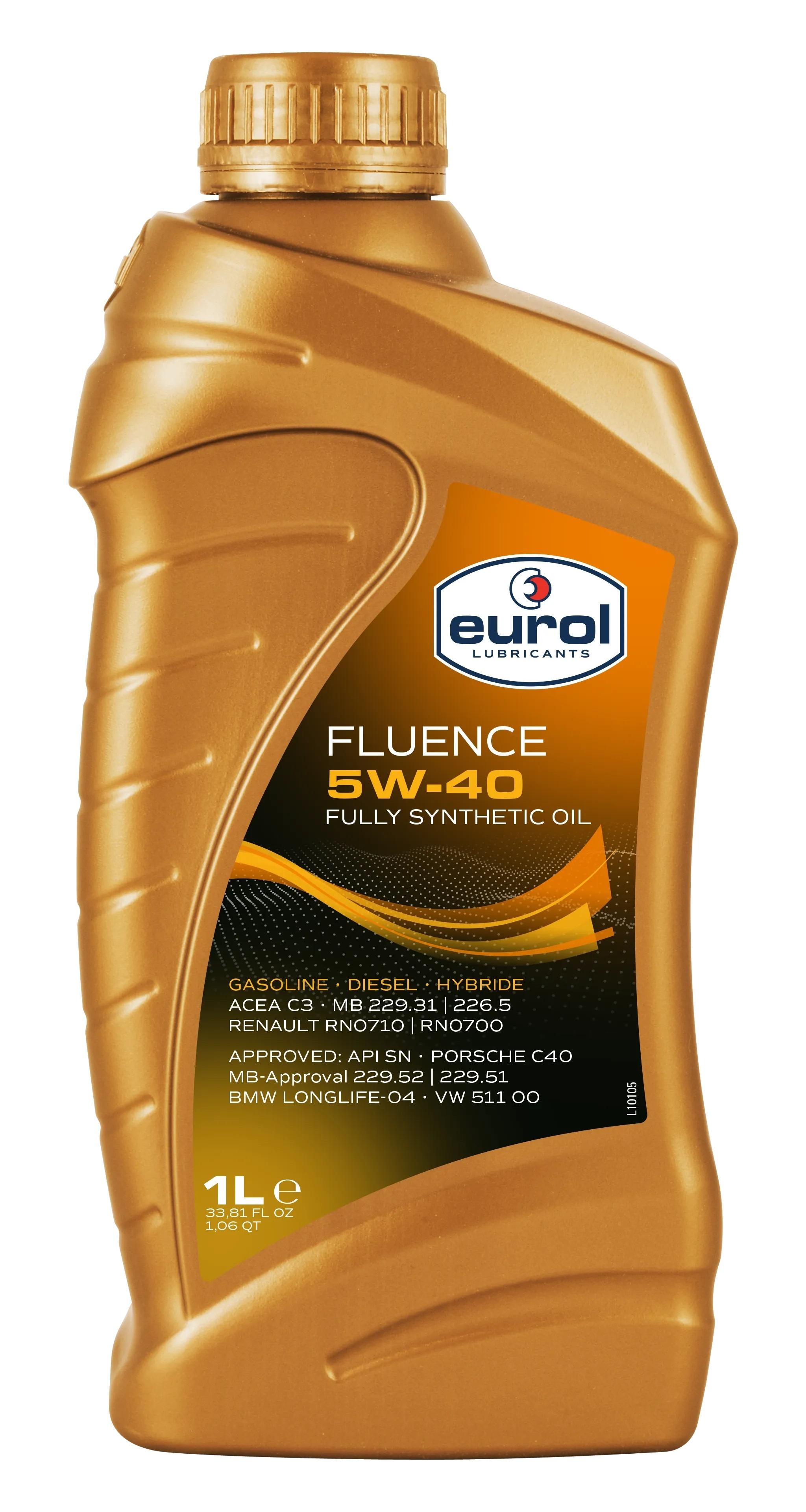 Motor oil Eurol Fluence 5W40 C3 1L