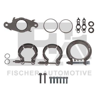 Turbocharger mounting kit