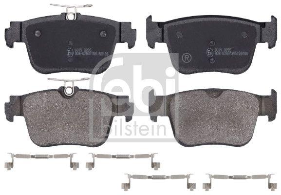 Brake Pad Set With Cleats 183657 FEBI