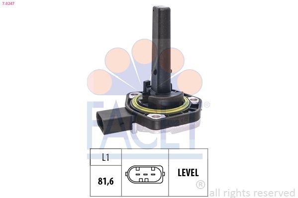 Sensor, engine oil level