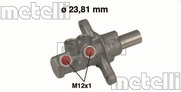 Master brake cylinder