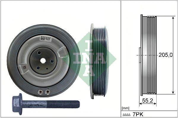 Belt Pulley set, Crankshaft