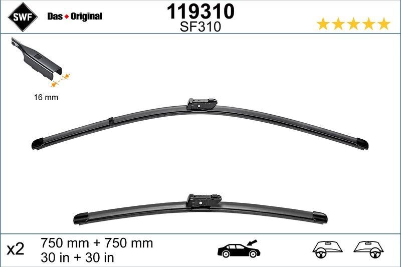 Wiper blade 119310 SWF