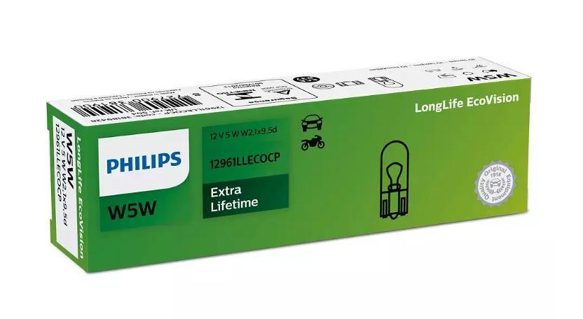 Philips LongLife EcoVision W5W