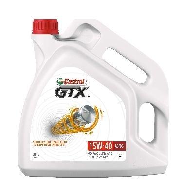 Engine oil Castrol GTX 15W40 / 4L