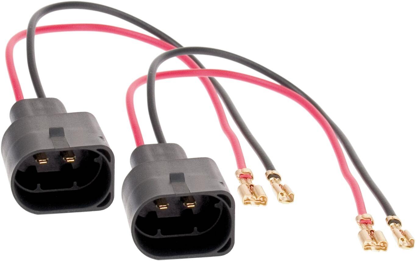 Speaker Adapter Cable (2 x) Volkswagen Beeltle/ Golf 5/ Touran