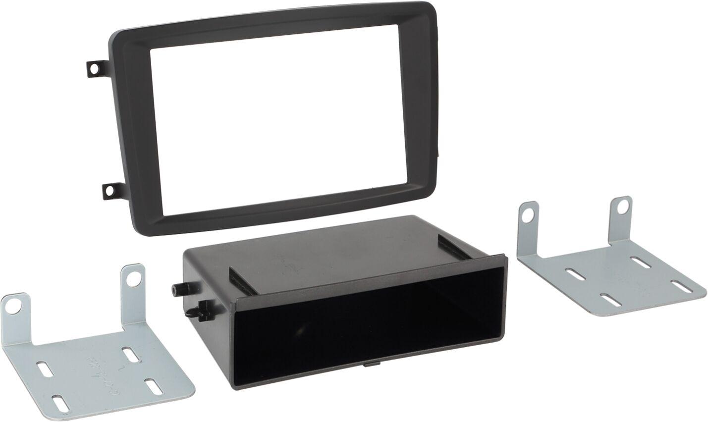 2-DIN Panel Mercedes Benz C-Class/ CLK-Class/ Vito/ Viano Color: Black