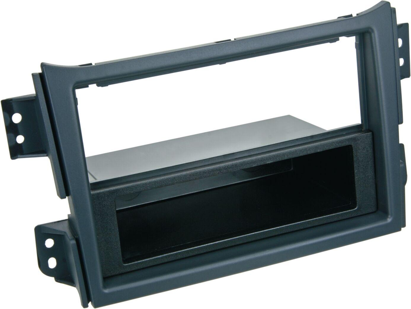 2-DIN Panel Opel Agila - Suzuki Splash 2008 -2014 - Color: Black