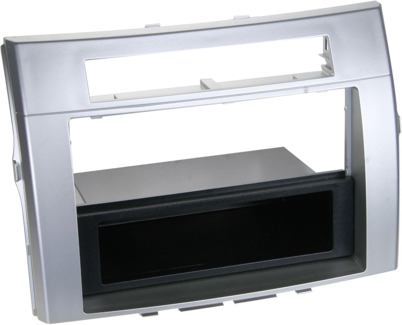 2-DIN Panel Toyota Corolla Verso 2004-2009 - Color: silver