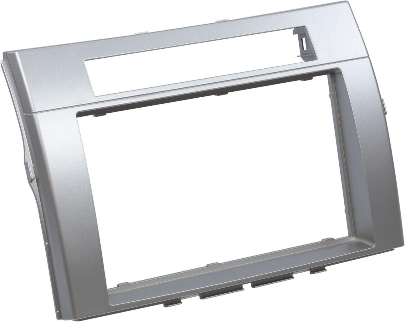 2-DIN Panel Toyota Corolla Verso 2004-2009 - Color: silver