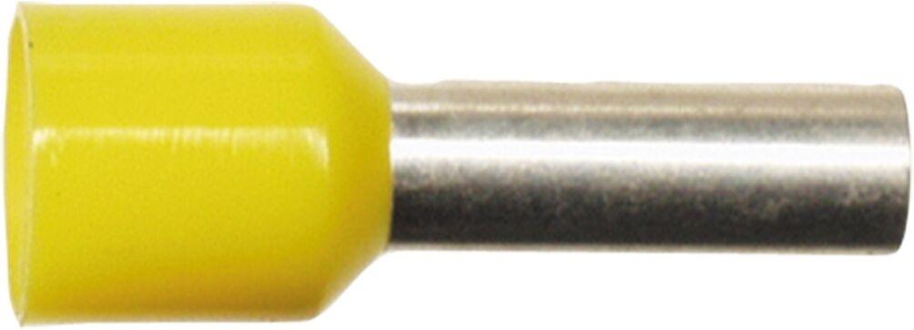 Wire end sleeve yellow 6.0 mm² (100 pieces)