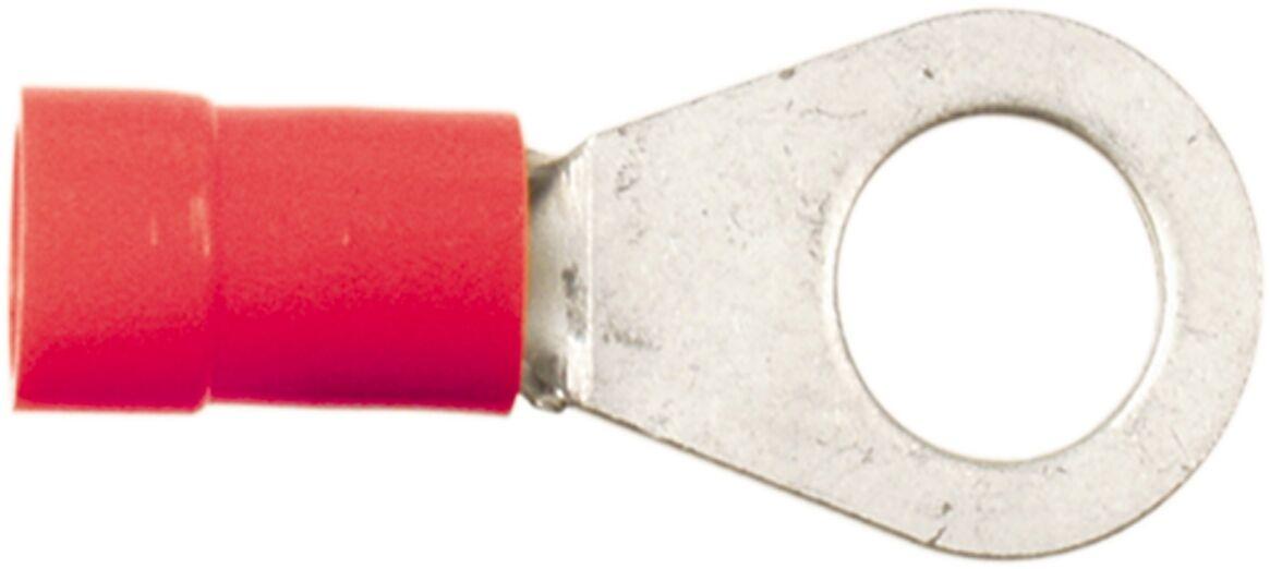 Ring Cable Lug Red 0.5 - 1.0 mm² / Width 4.0 mm (100 pieces)