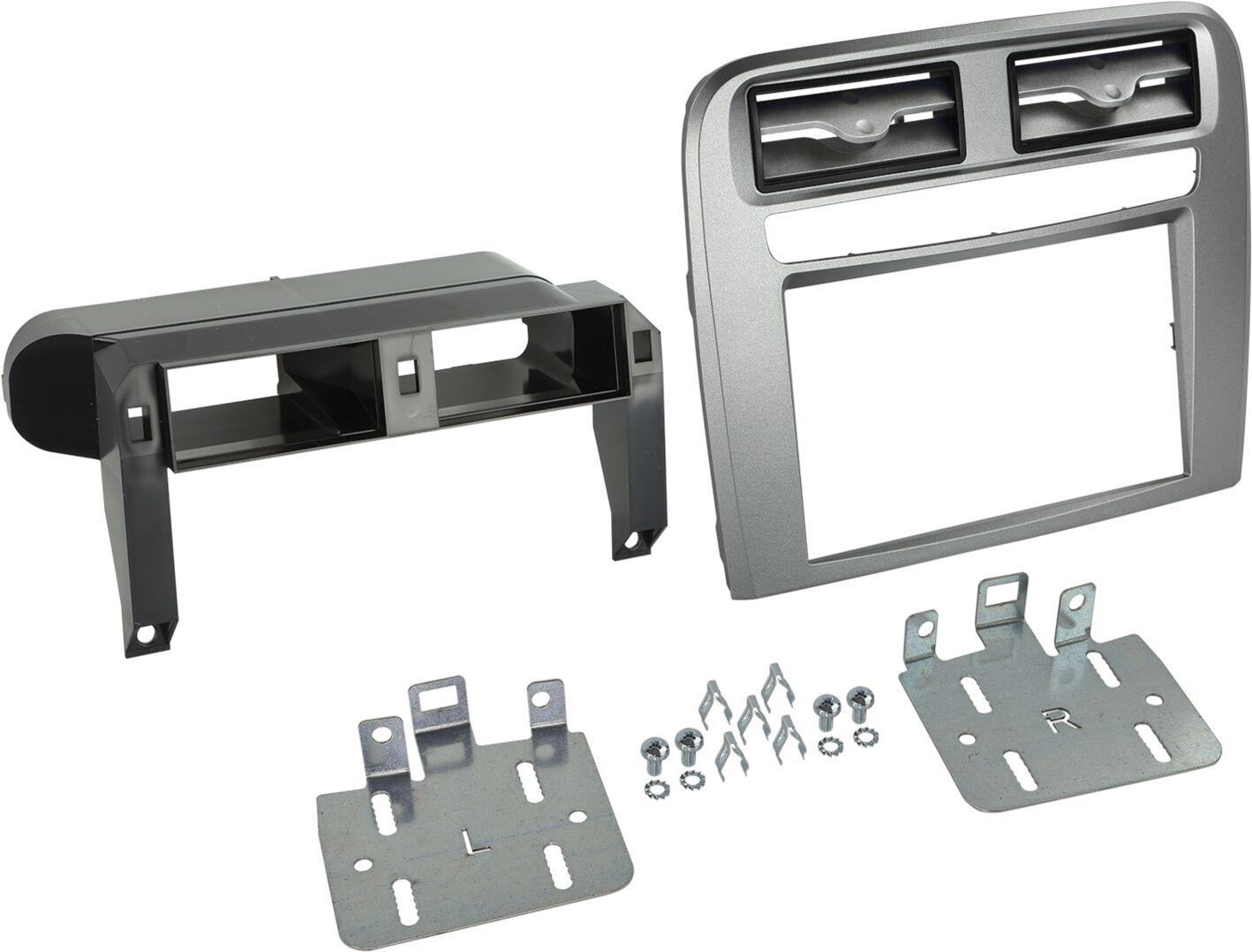 2-DIN Panel Fiat Grande Punto 2005-2010 Color: Anthracite Metallic