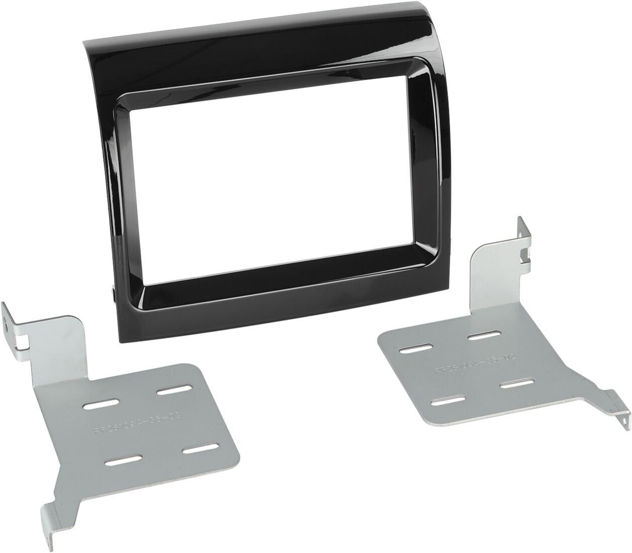 2-DIN Panel Fiat Ducato - Citroën Jumper - Peugeot Boxer 2014-2022 Facelift Color: Piano Black