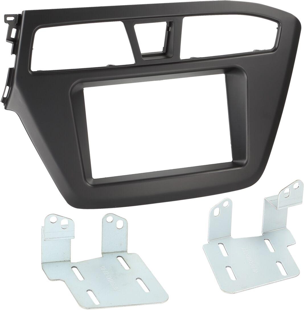 2-DIN Panel Hyundai I20 2014-2020 - Color: black