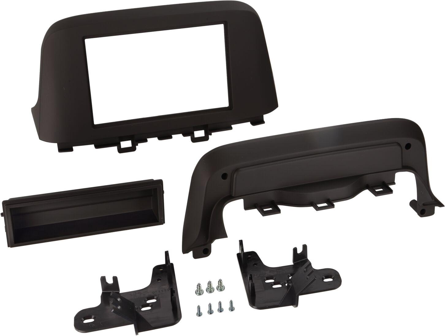 2-DIN Panel Hyundai Kona 2018> Color: Black