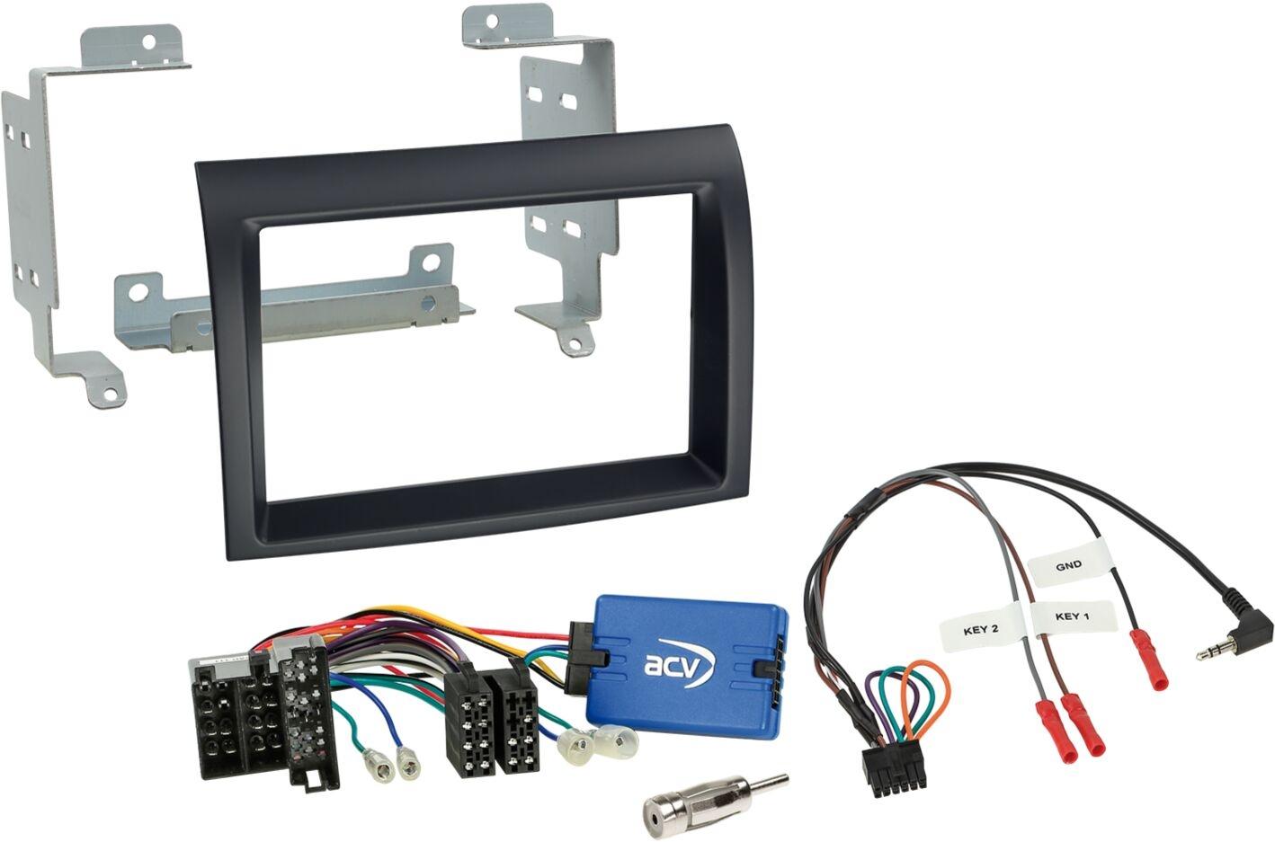 2-DIN Kit (Steering Wheel Interface) Fiat Ducato / Citroën Jumper / Peugeot Boxer 2014>