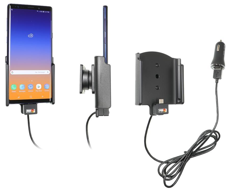 Samsung Galaxy Note 9 holder with 12V USB plug