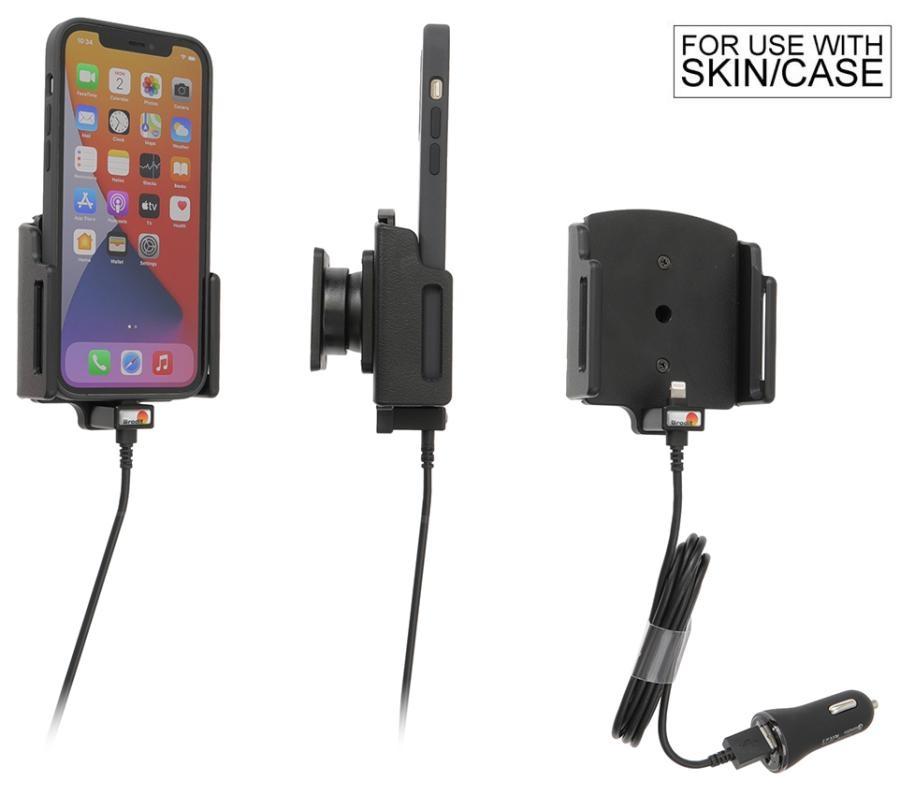 Apple iPhone 12 / 12 Pro / 12 Pro Max / 13 / 13 Pr Active adjustable holder with 12V USB sig-plug