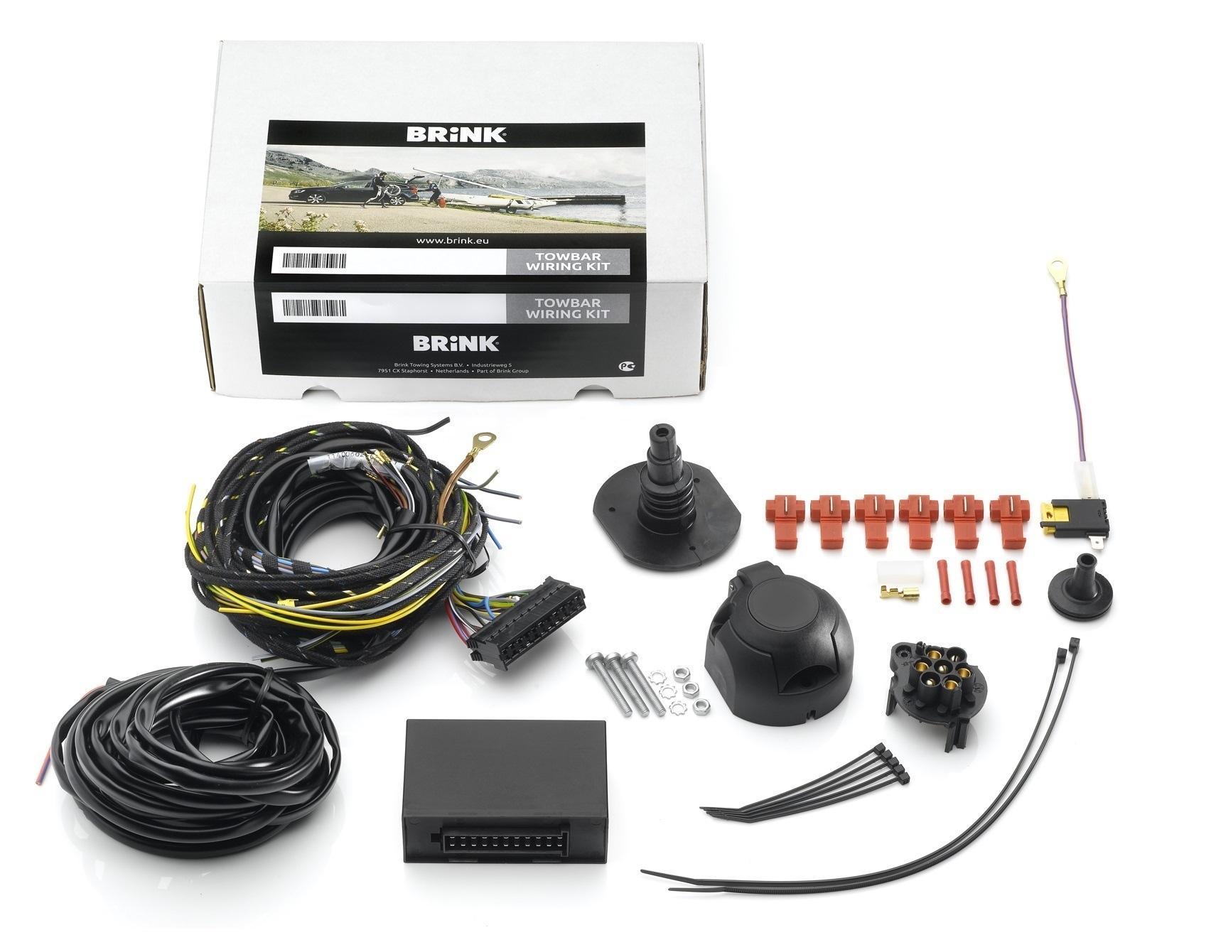 Electric Kit, towbar 756593 Brink