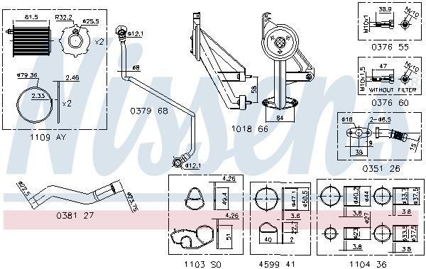 Turbocharger, mounting kit