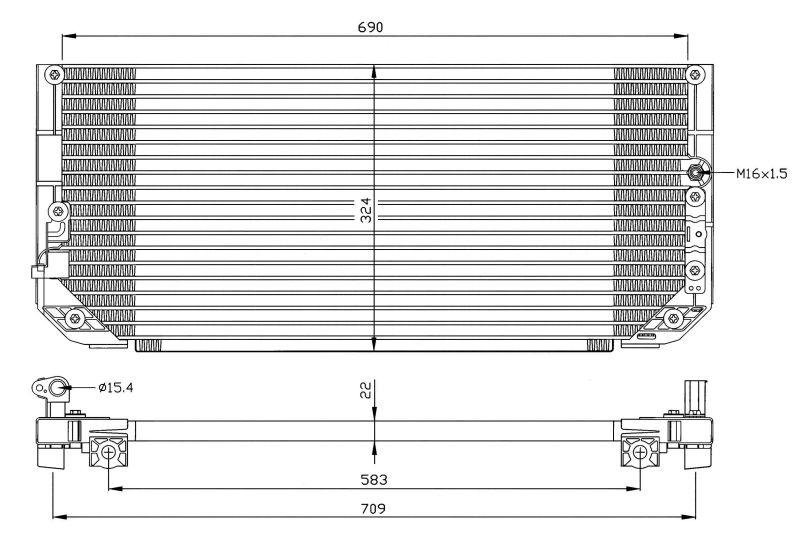 Condenser, air conditioning