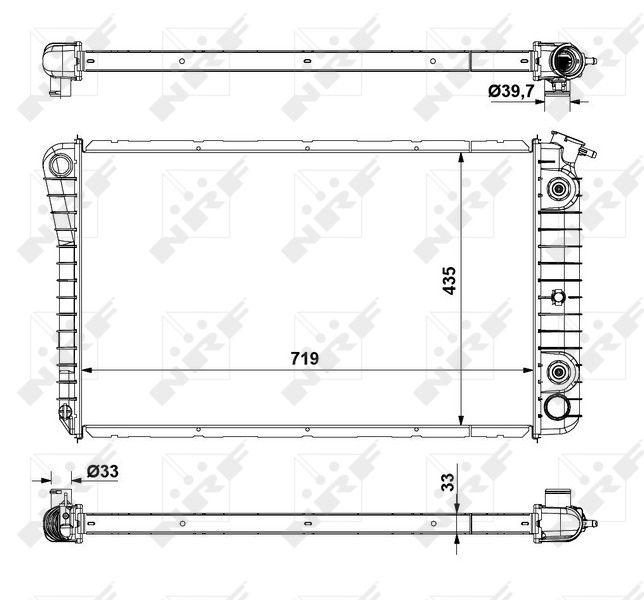 Radiator EASY FIT