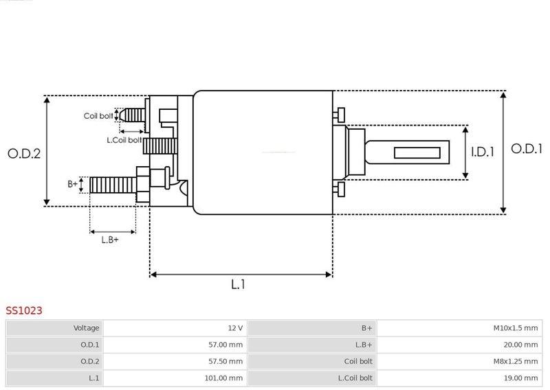 Magnetic switch, starter motor